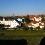 Balkonblick n. Westen